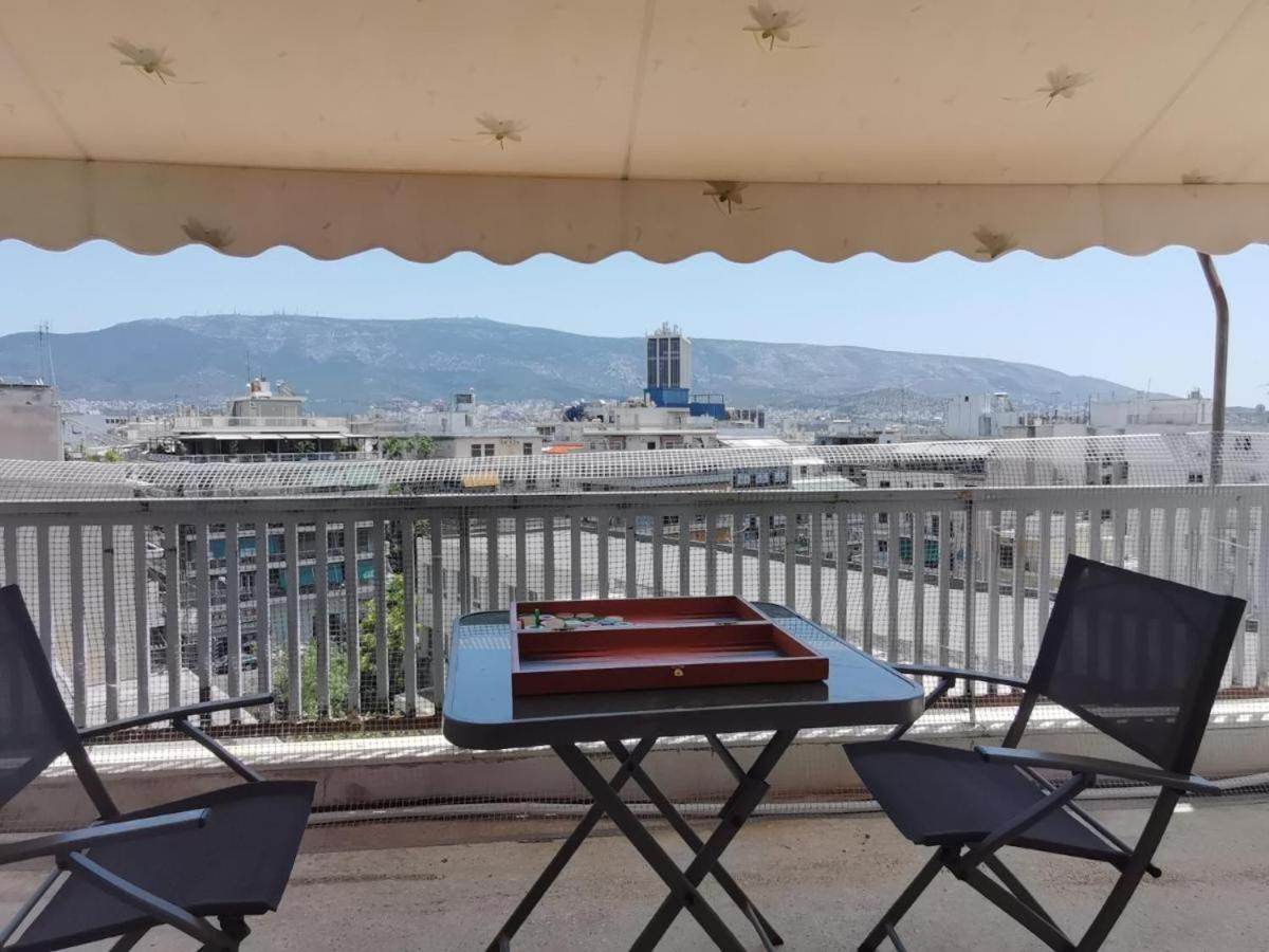 Penthouse Spacious W Super Wifi & Terrace, 2 Min From Metro Athènes Extérieur photo