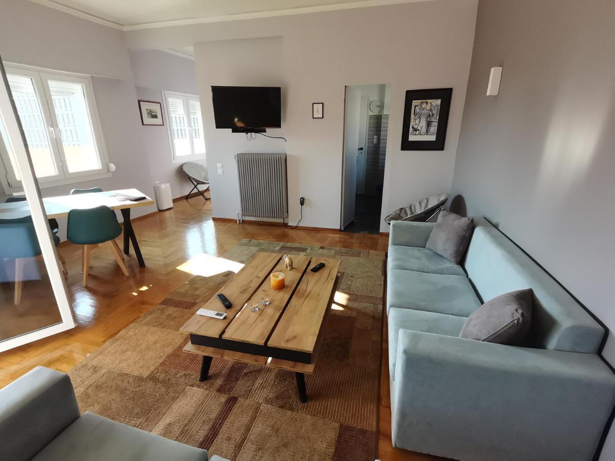 Penthouse Spacious W Super Wifi & Terrace, 2 Min From Metro Athènes Extérieur photo